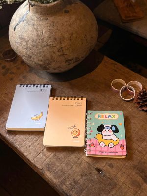 Sổ tay lò xo "Dash Note" A6 (random)